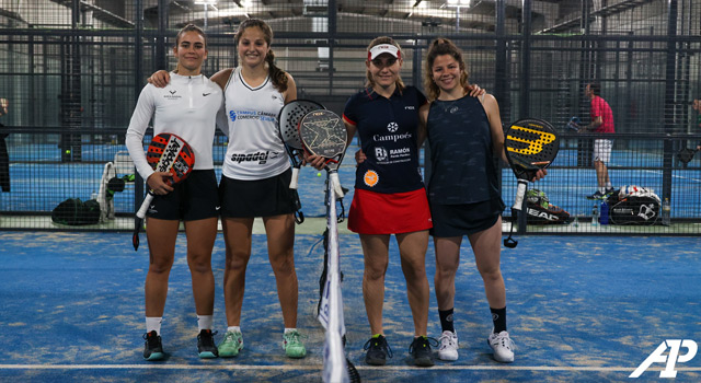 Partido Patricia Martnez y Marta Borrero inicio cuadro final Sevilla Master 2023