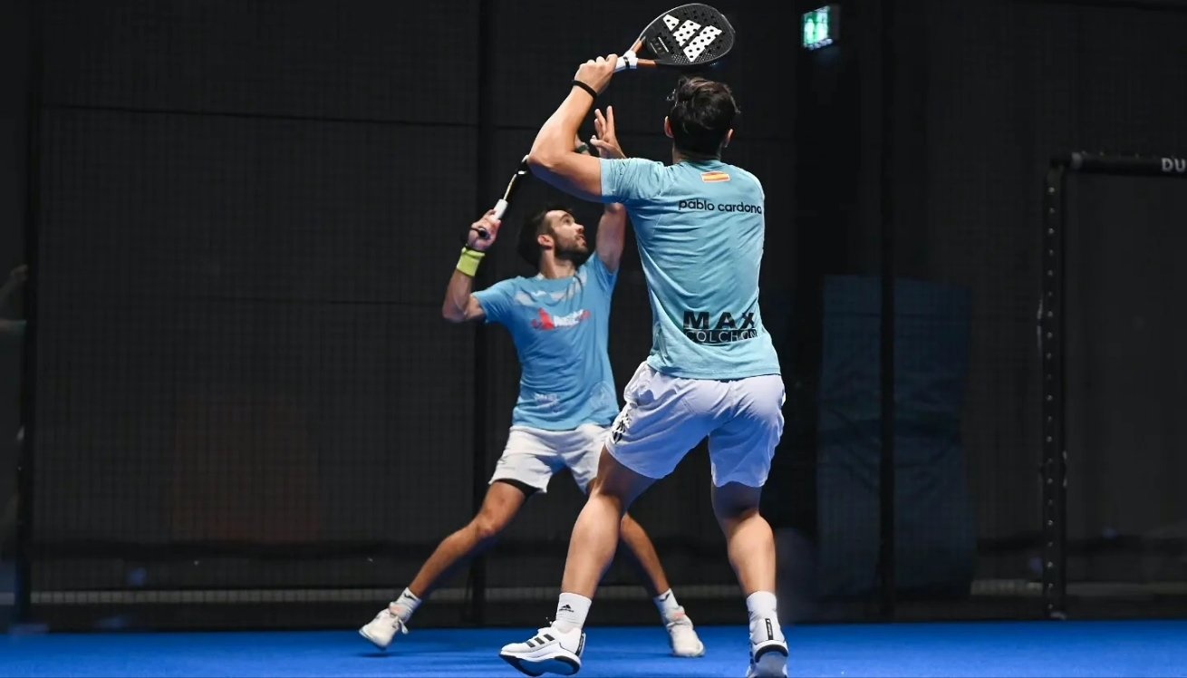 Pincho Fernndez y Pablo Cardona inicio cuadro final Alemania Open 2023