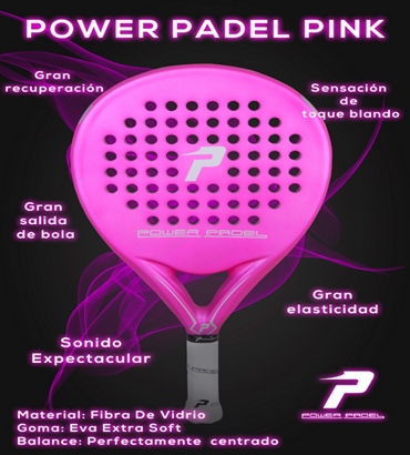 Poder rosa para la nueva Power Padel Pink