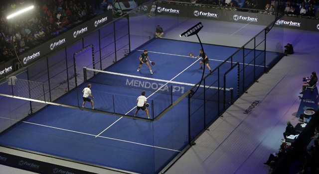 Pista Mendoza final torneig Premier Padel 2022