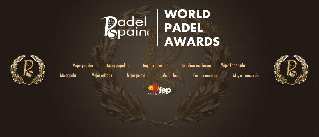 PadelSpain World Padel Awards 2018 premios