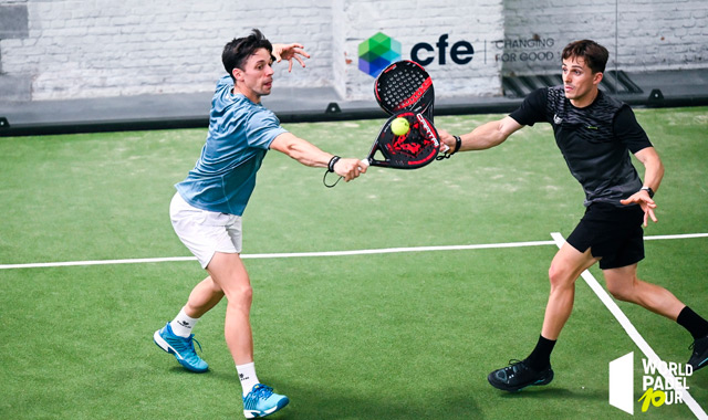 lvaro y pedro Melndez pre previas Bruselas Open 2023