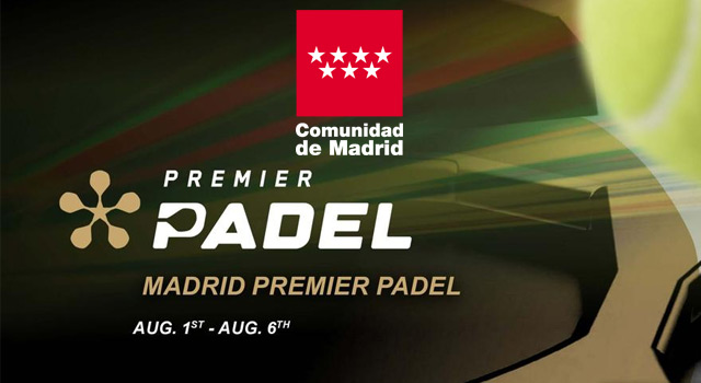 Comunidad de Madrid patrocinio Premier Padel
