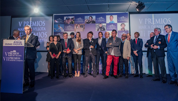 Premios Ciudad de la Raqueta 2018 premiados