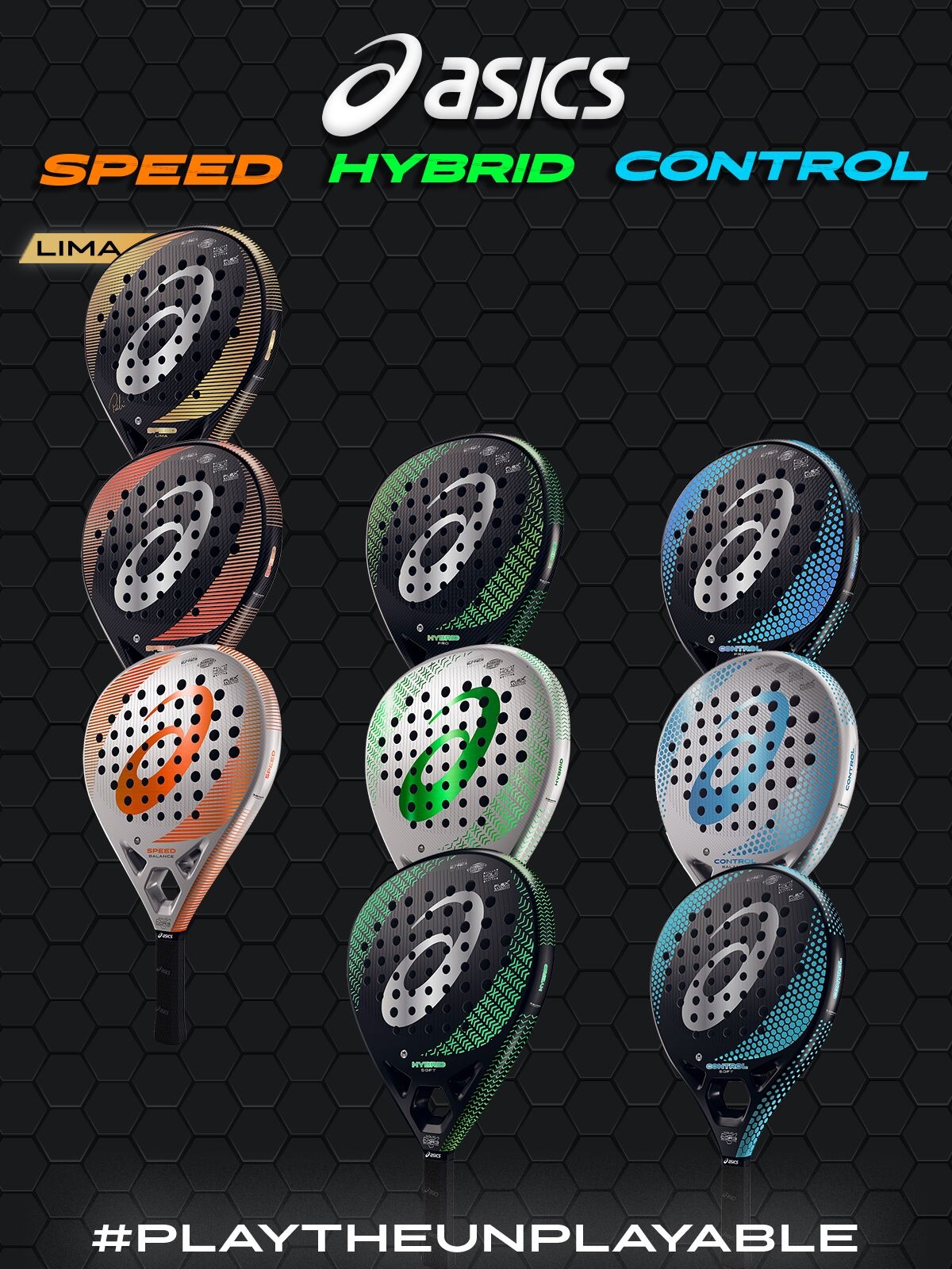 palas asics padel