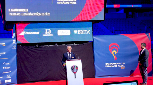 Ramn Morcillo presentacin Campeonato Espaa Pdel 2021