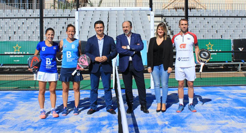 Eli, Patty y Vctor dan lustre a la presentacin del Villa de San Javier Challenger