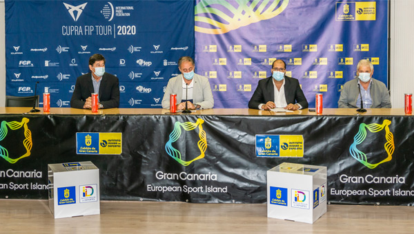 Presentacin FIP Star Canarias rueda de prensa