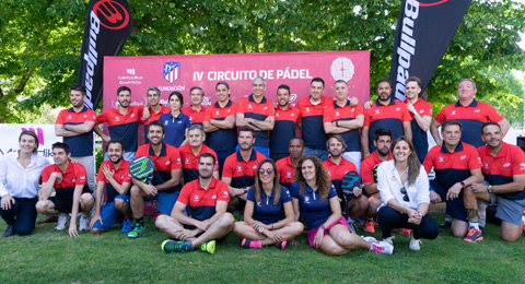 Cuarto ao de solidaridad uniendo pdel y ftbol en el Circuito Fundacin Atco. de Madrid