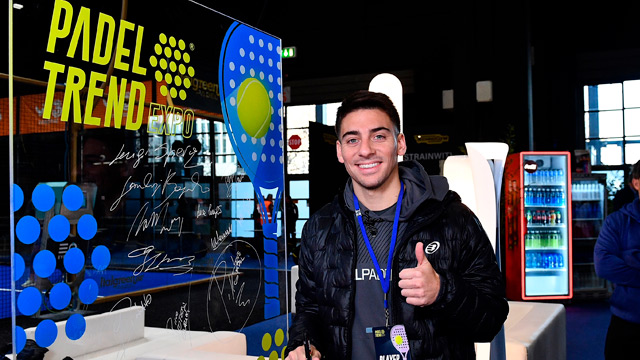 Martn Di Nenno visita Padel Trend Expo 2023