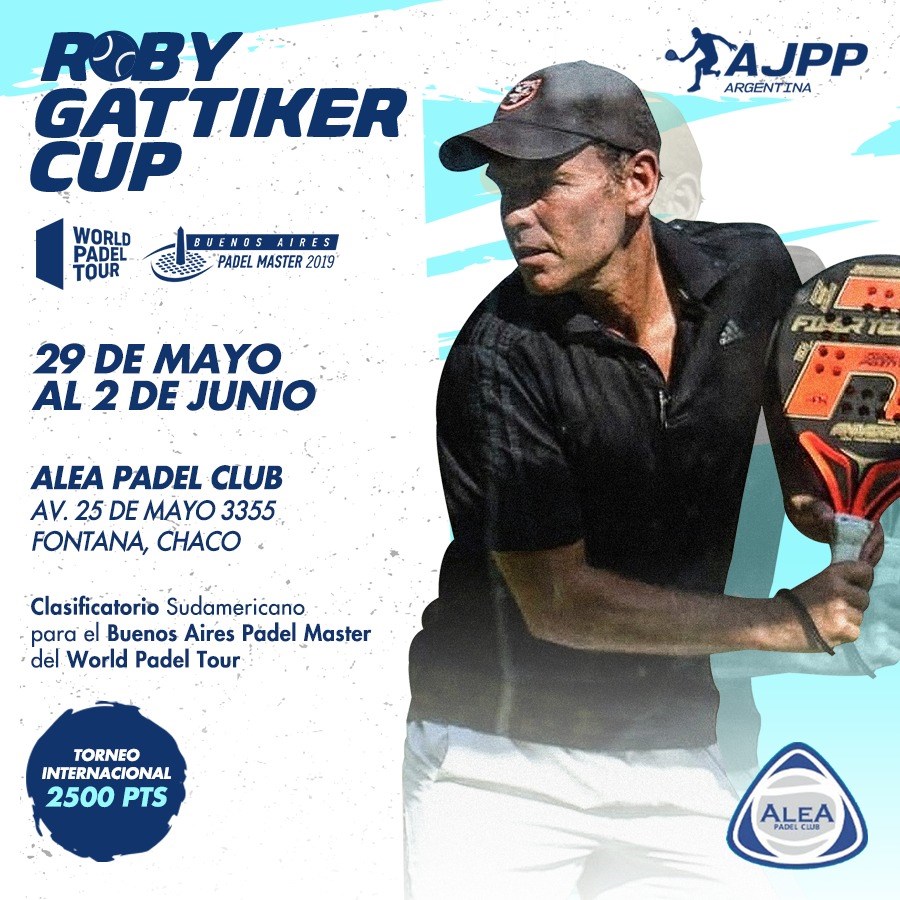 Cartel torneo Roby Gattiker Cup 2019