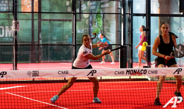 Primera ronda chicas A1 Padel Mnaco master 2023 