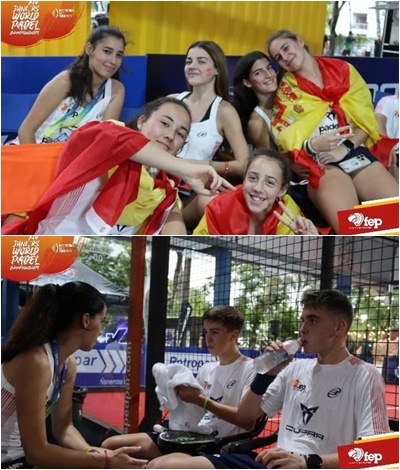 Primera ronda open parejas Muundial Menores Paraguay 2023