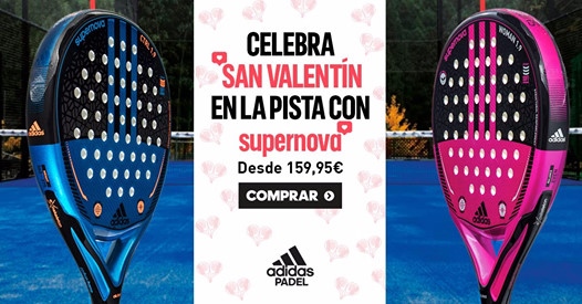 Promocin San Valentn 2019 adidas padel