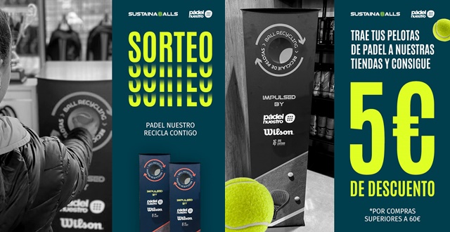 Reciclaje Padel nuestro pelotas