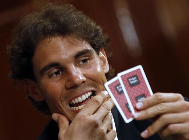 Rafa Nadal jugador de poker