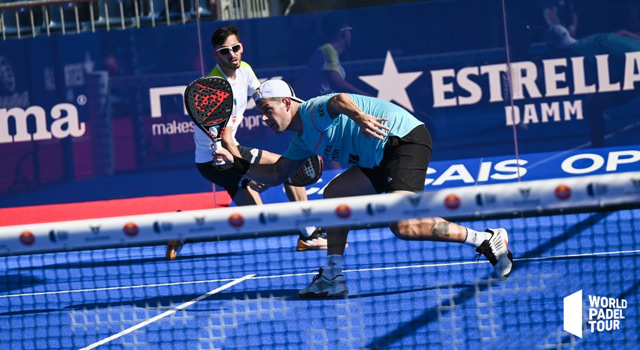 Ramiro Moyano y XIsco Gil inicio cuadro final Cascais 2022