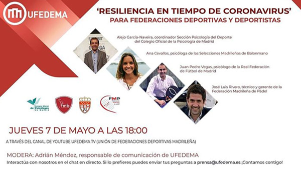 Charla Resiliencia en Tiempos de Coronavirus UFEDEMA