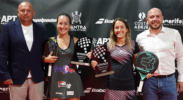 Sara Ruiz y Alicia Blanco APT Canarias Open