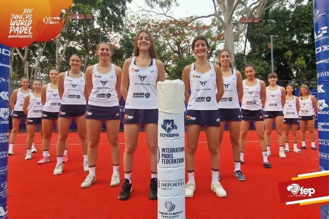 Semifinales equipo espaol femenino Mundial Junior Paraguay 2023