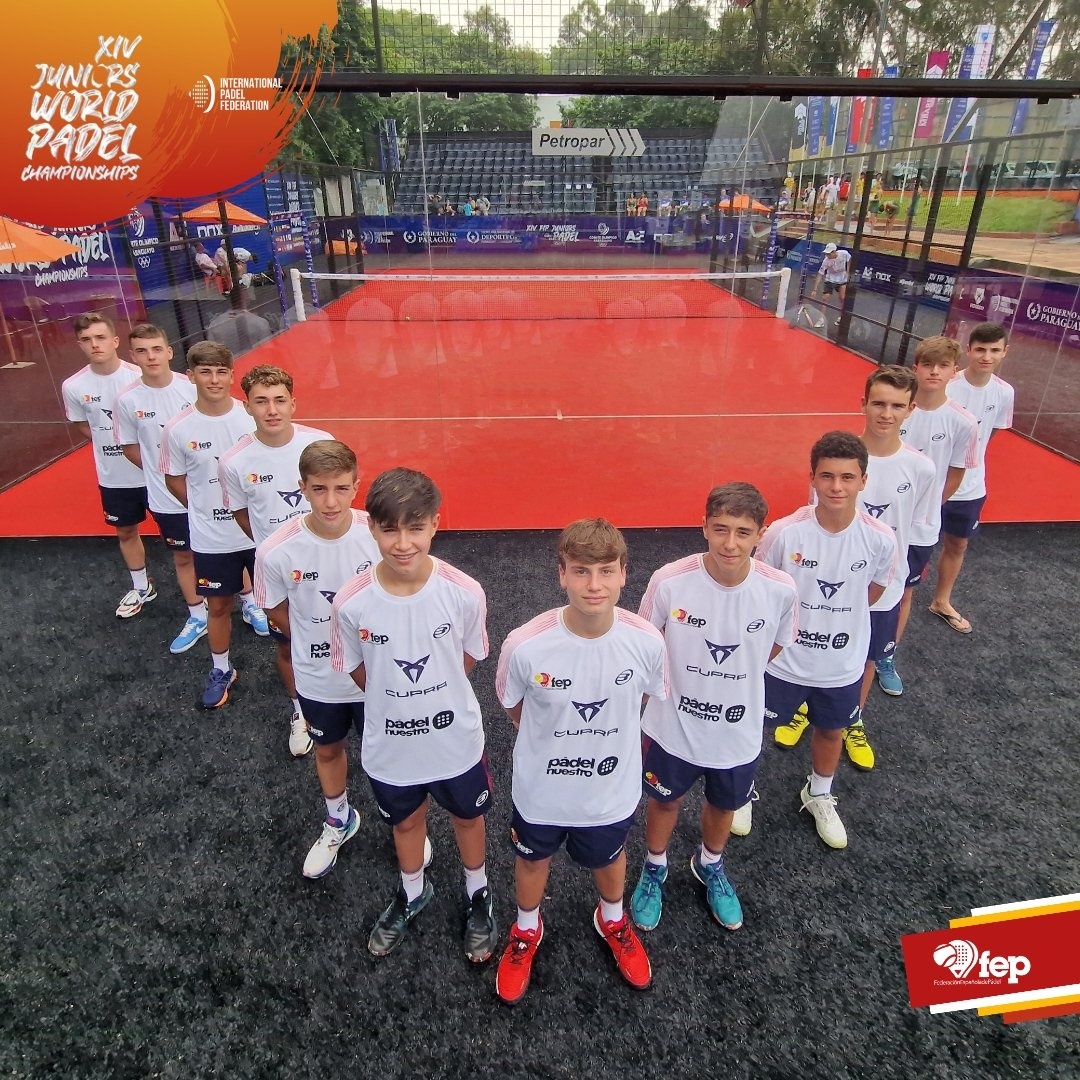 Semifinales equipo espaol masculino Mundial Junior Paraguay 2023