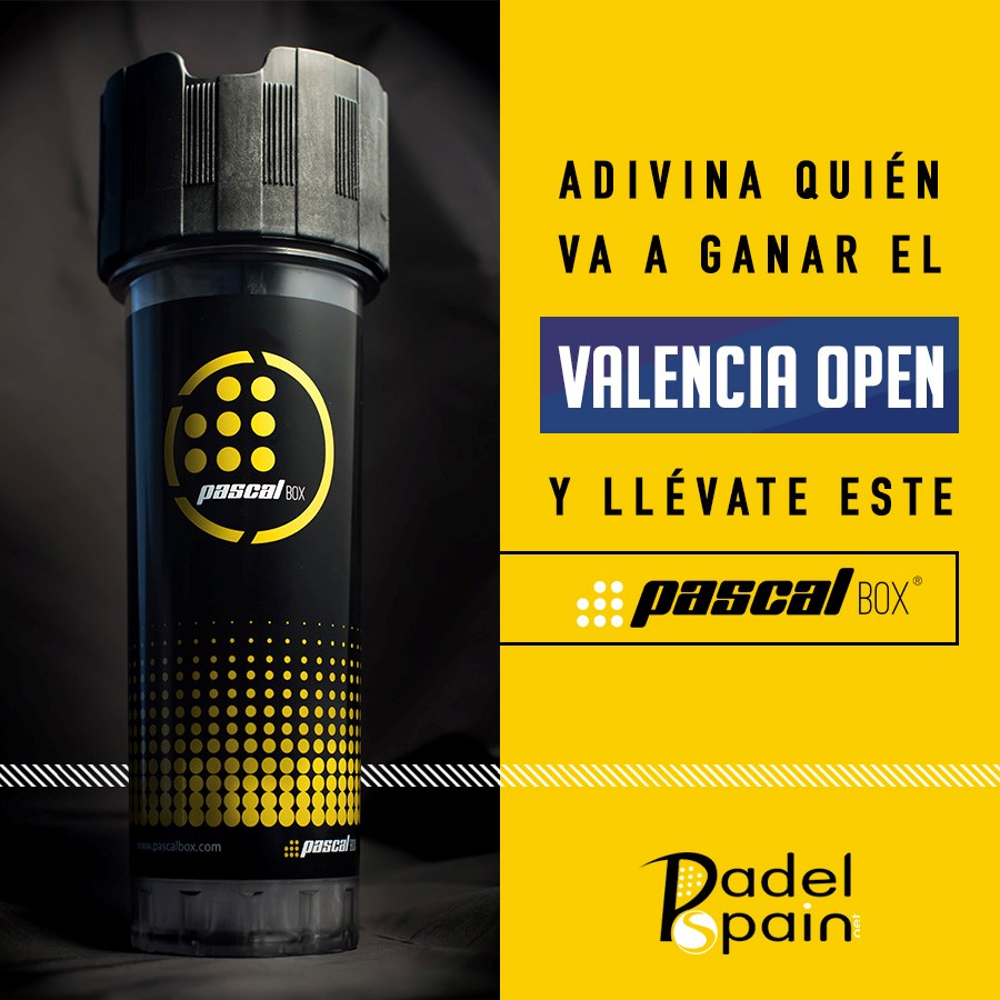 Sorteo Pascal Box Valencia Open