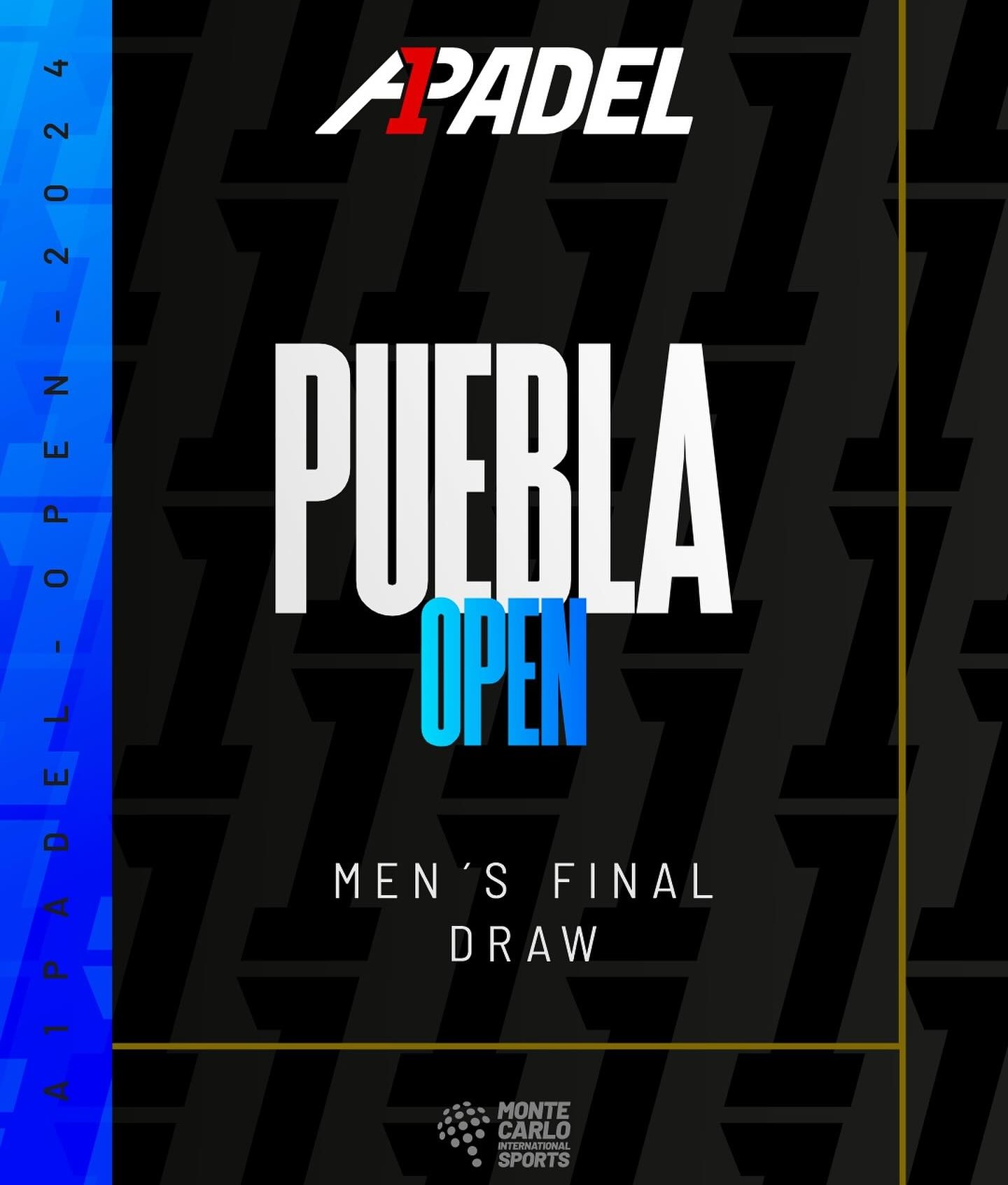 Sorteo cuadro juego Puebla Open 2024