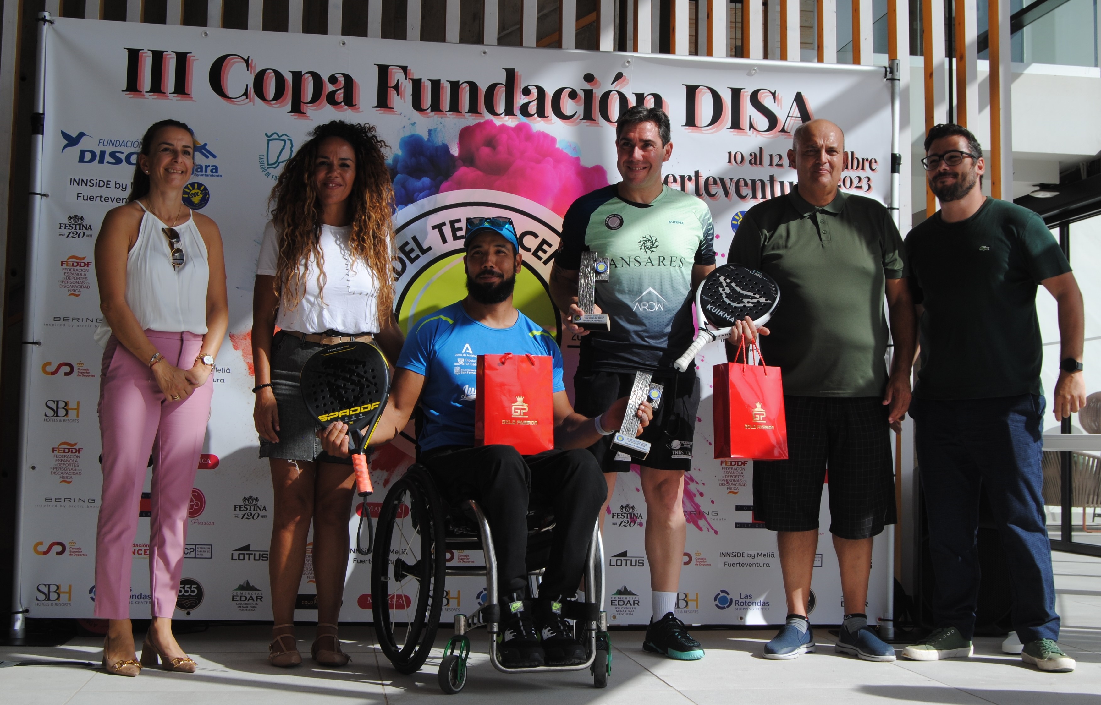 Subcampeones III Copa Nacional de Pádel en Silla de ruedas Fuerteventura