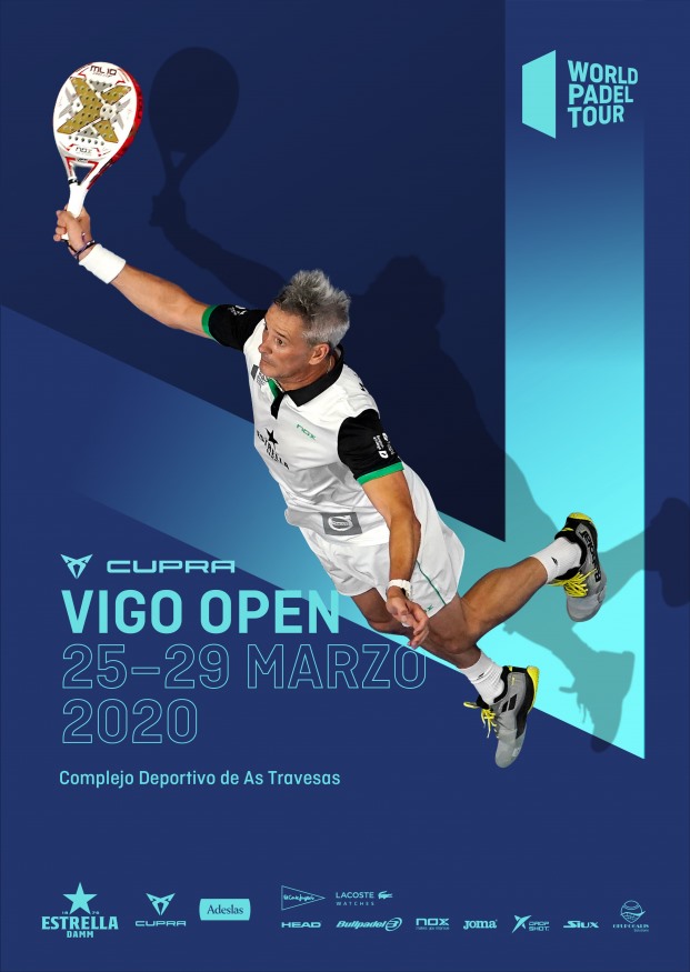 Cartel Vigo Open suspensión