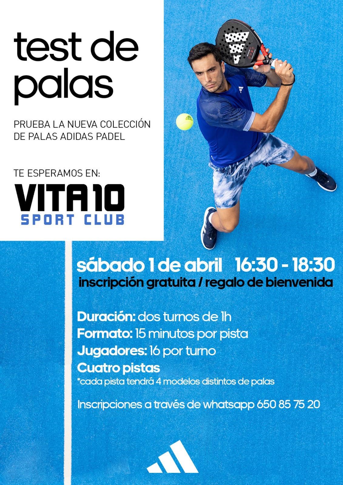 Test palas adidas Vita 10