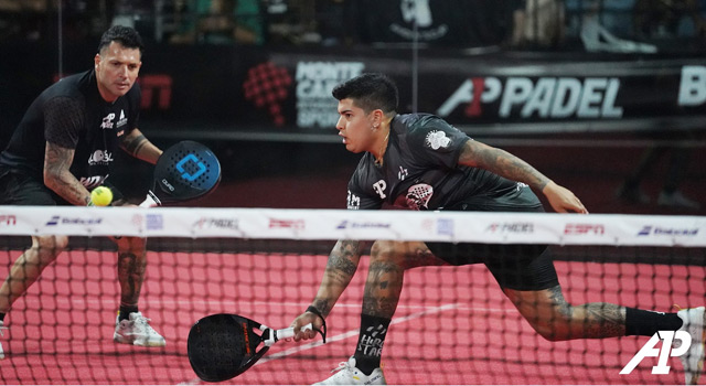 Tito Allemandi y Tolito Aguirre semifinales Brasil Open A1 Padel 2023