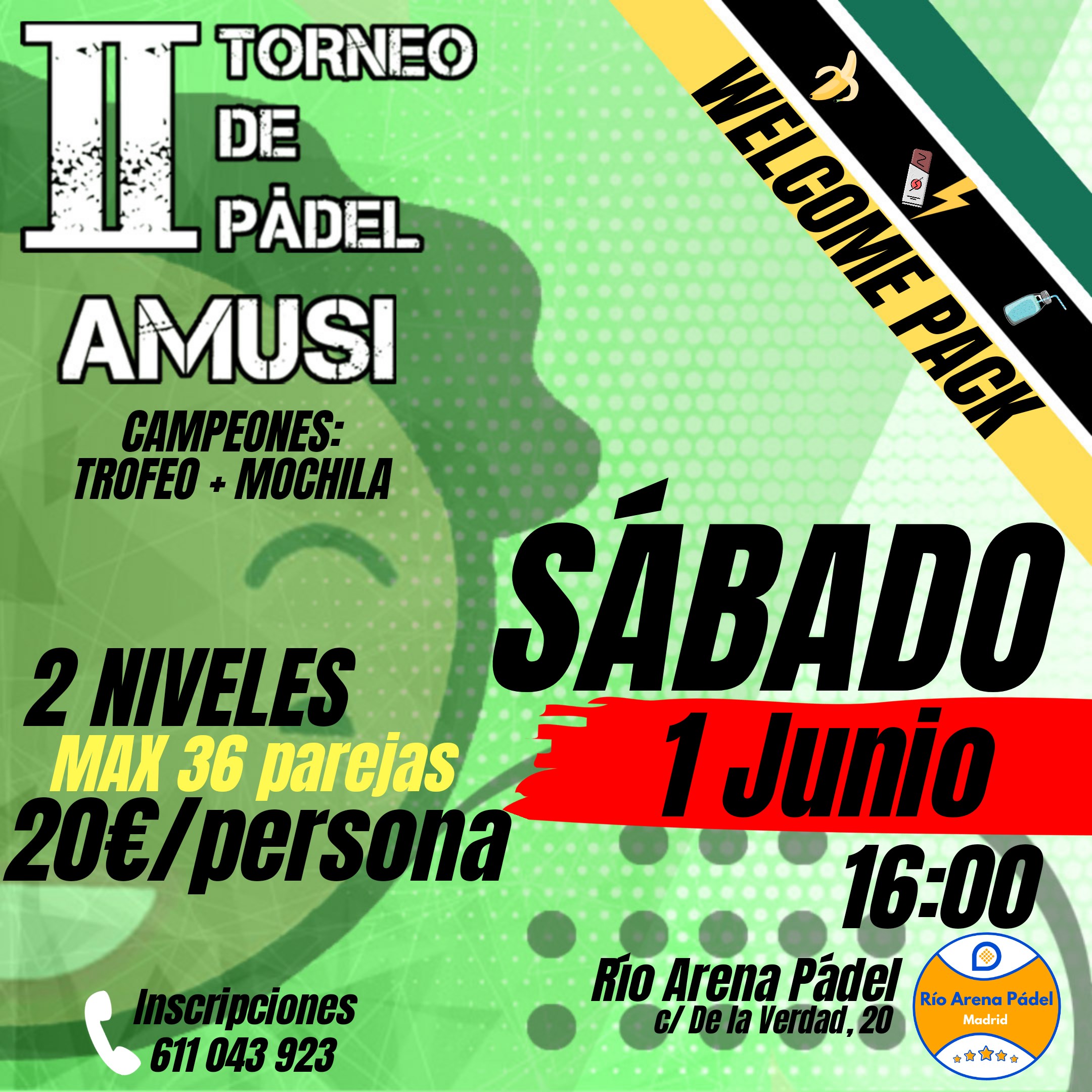 Torneo Pádel Amusi solidario