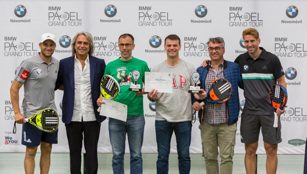 Campeones BMW Padel Grand Tour Corua Sport Center 2018 hombres