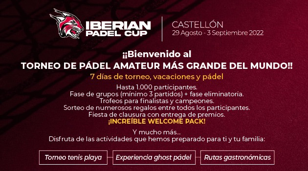 Torneo Iberian padel Cup 2022
