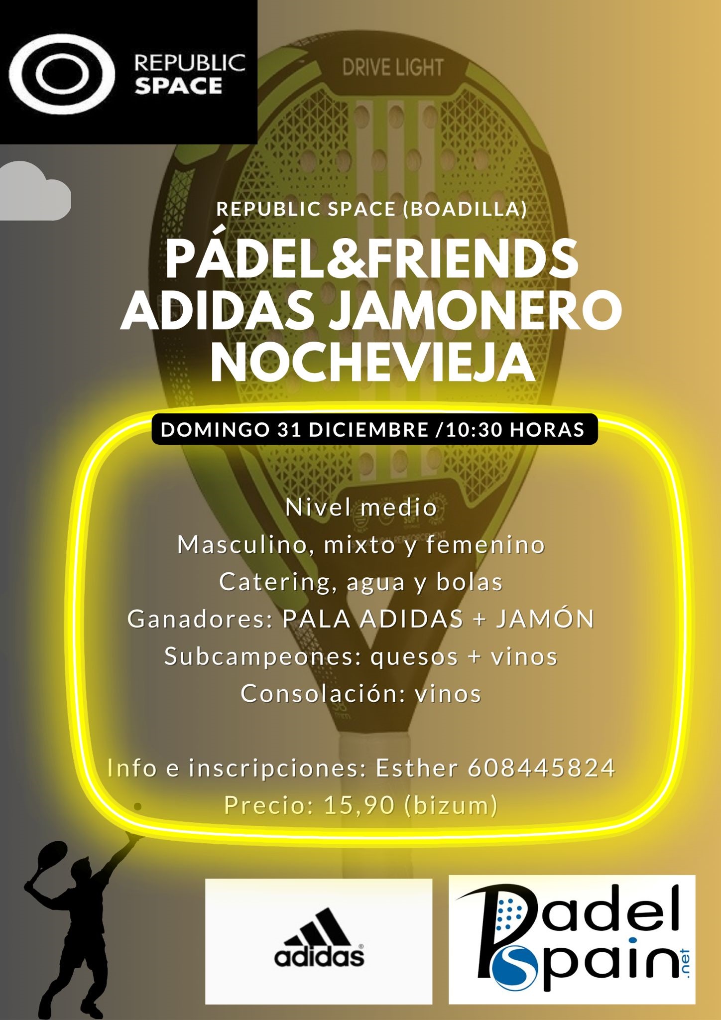 Torneo Nochevieja Padel and Friends 2023