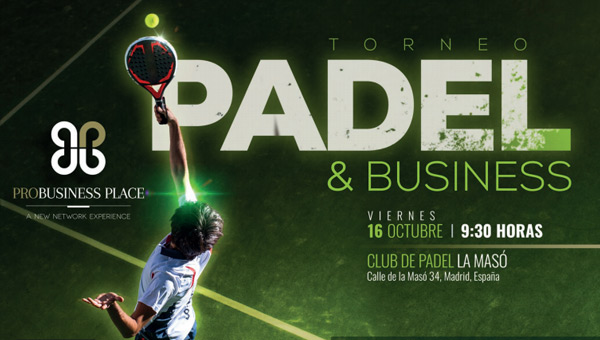 Torneo Padel and Business octubre 2020