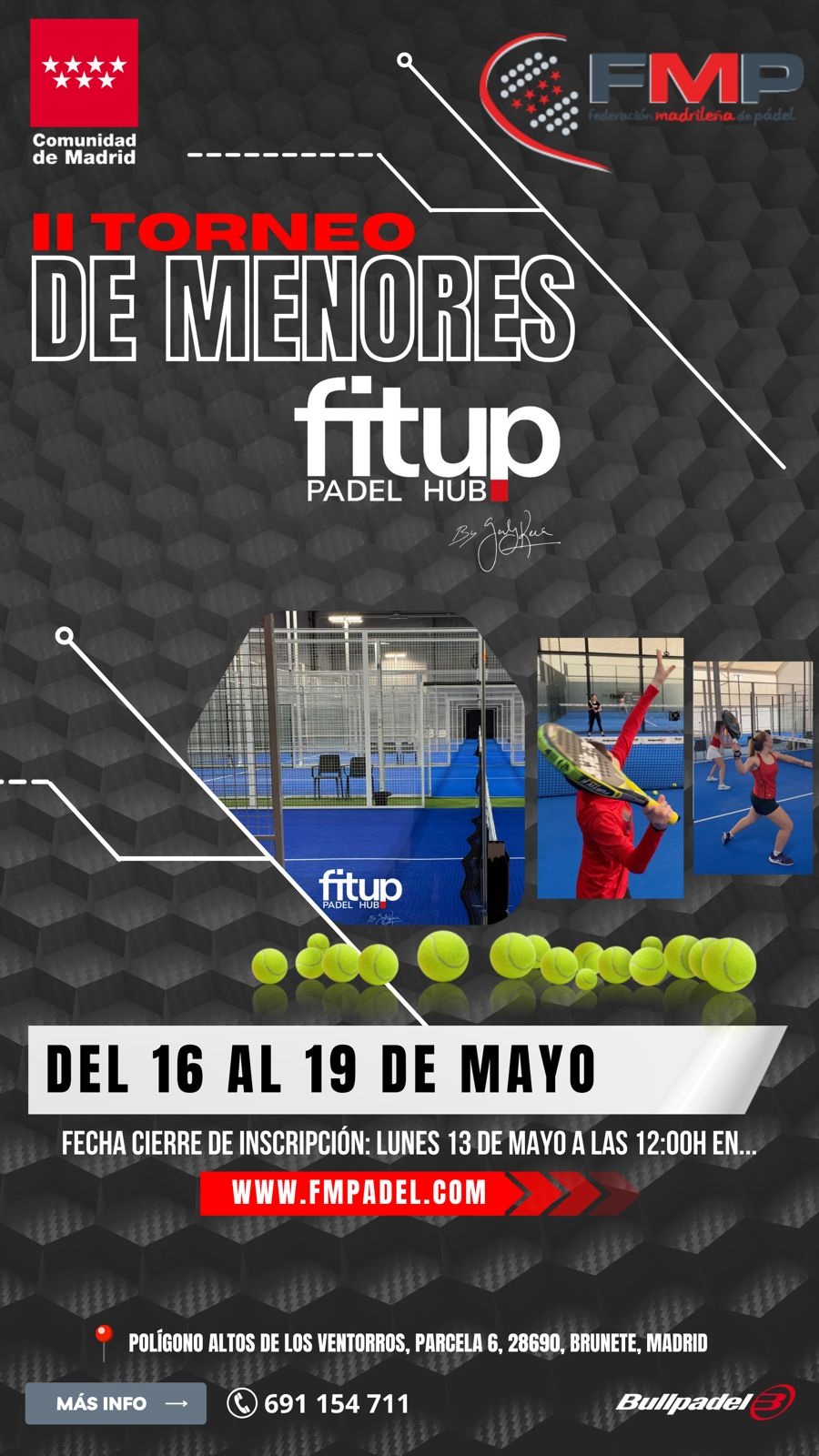 Torneo FMP Fitup Padel Hub mayo 2024