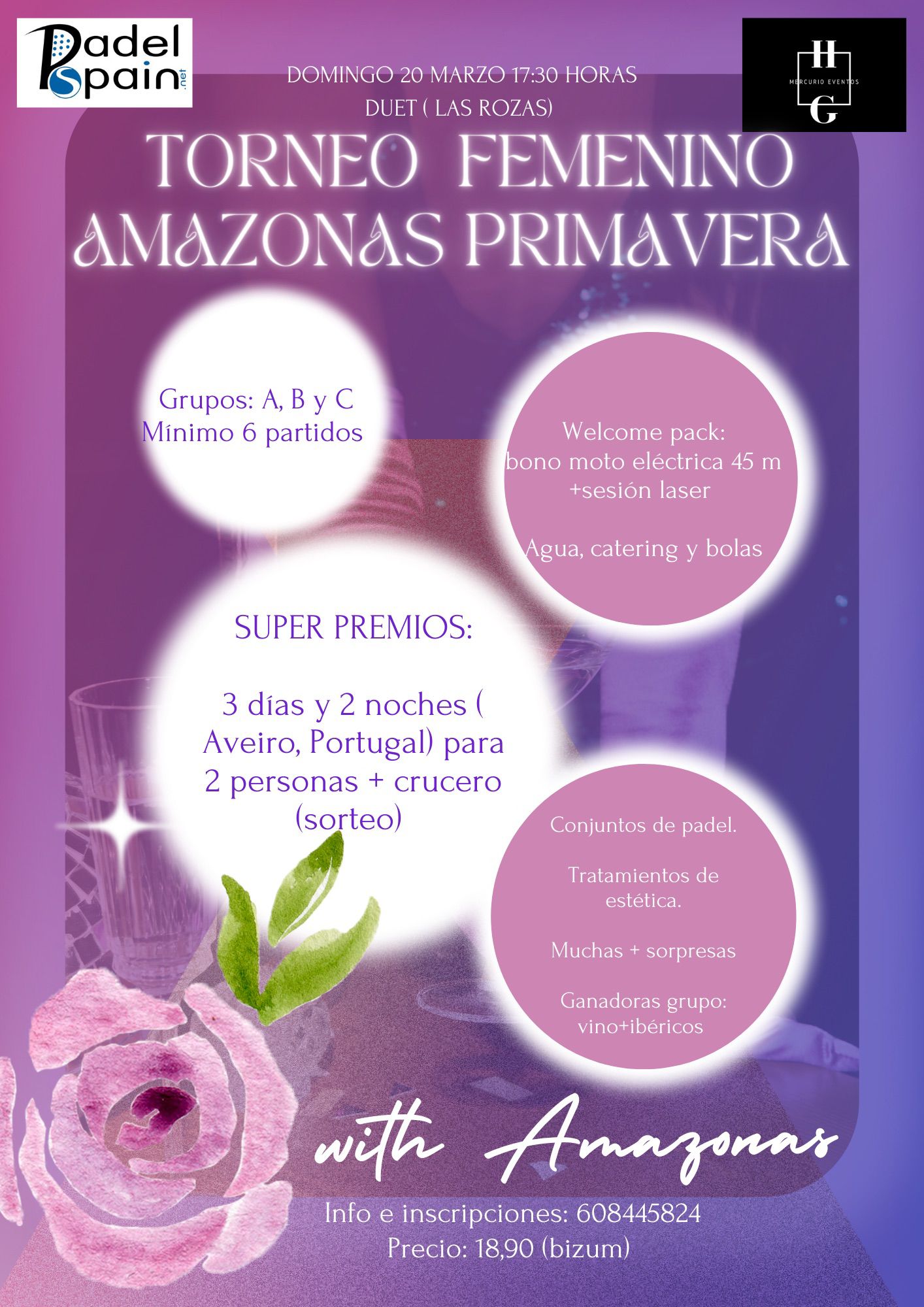 Torneo femenino amazonas DUet Sport Primavera