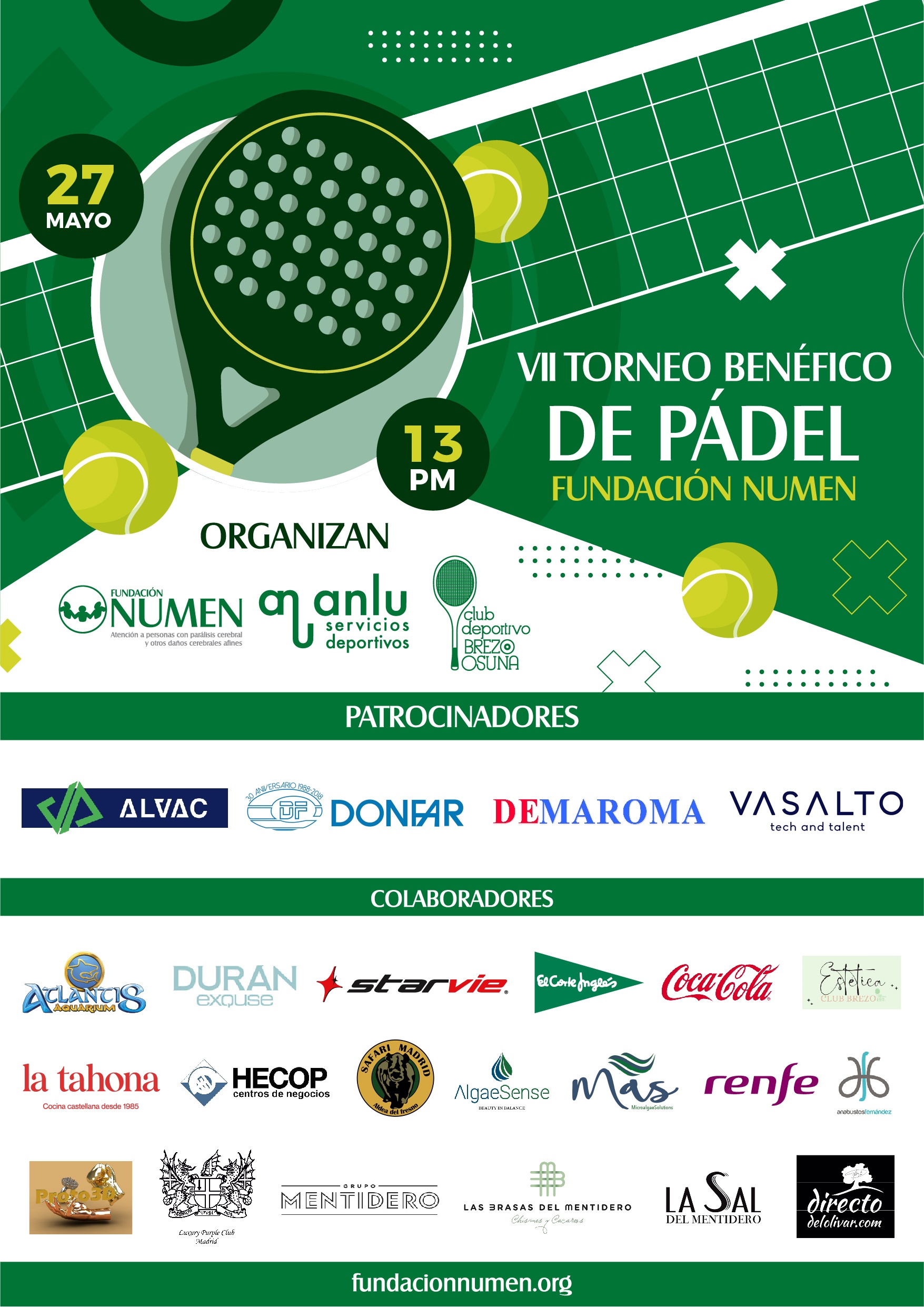 Torneo solidario Fundacin Numen 2023 