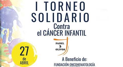 Pádel solidario por el cáncer infantil en Madrid