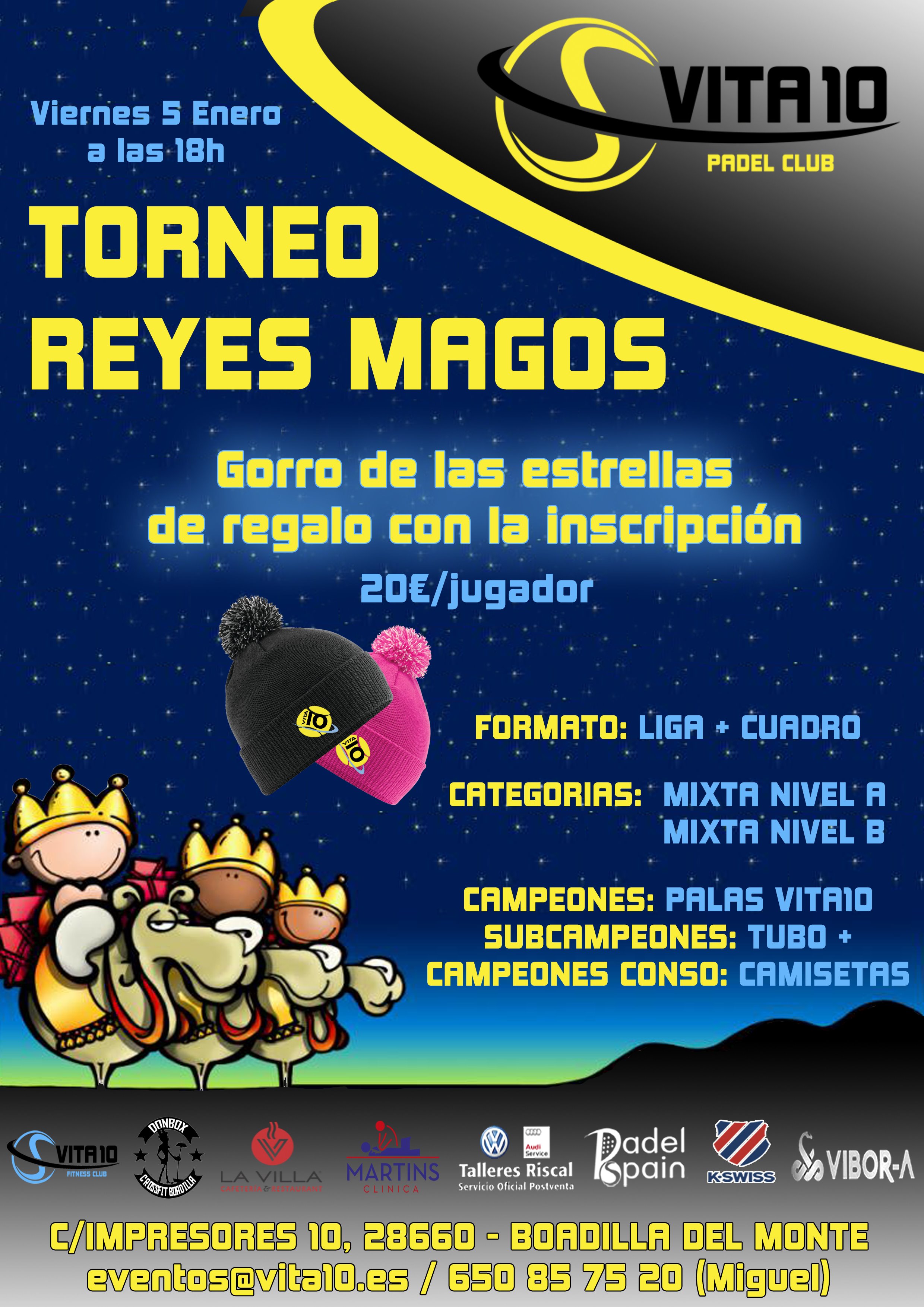 Torneo Reyes Magos 2018 Vita10