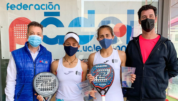 Anna Cortiles y Jessica Castell victoria Torneo Oro Fed. Valenciana Pdel
