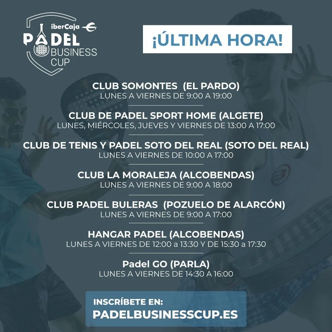 Padel Business CUp Madrid