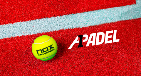 A1 Padel y NOX llegan a un acuerdo para convertir la marca en bola oficial los prximos dos aos