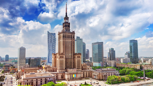 Edificios en Varsovia