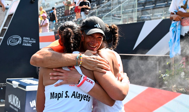 Victoria Mapi y majo Sánchez Alayeto cuartos de final Italy Major 2023 