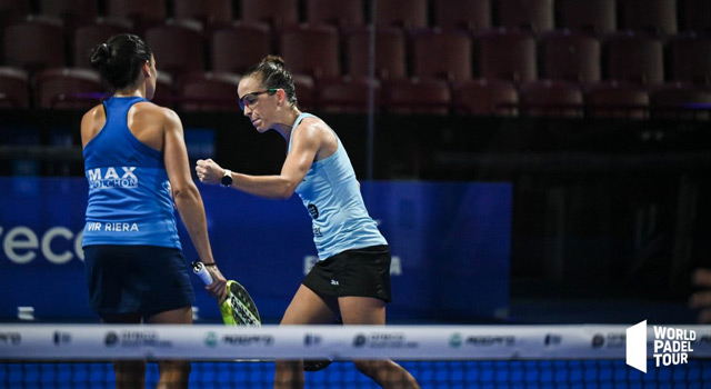 Virginia Riera y Patty Llaguno octavos Malmo Open 2022 dentro