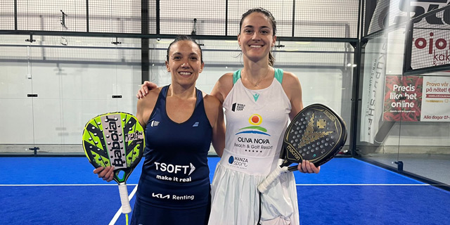 Virginia Riera y Tamara Icardo octavos Malm Open 2023