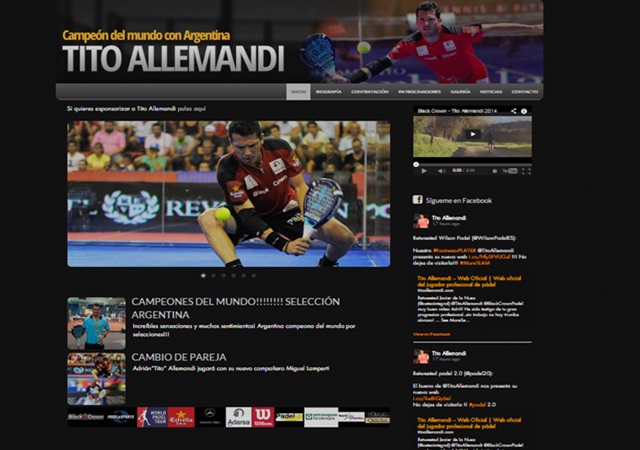 Tito Allemandi estrena su nueva cara en internet