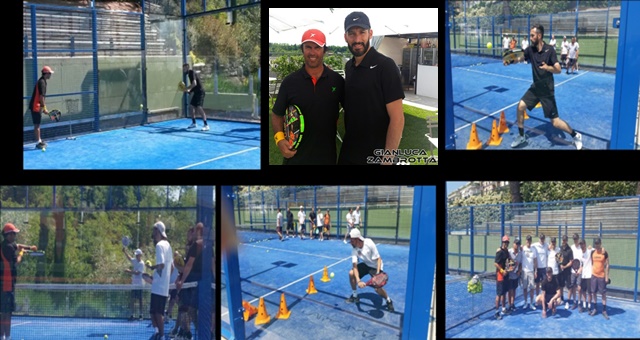 La DL Padel Academy, pdel italiano en casa de Zambrotta